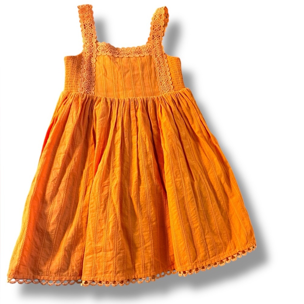 Joie 3T (est) Orange Kids Sundress‎